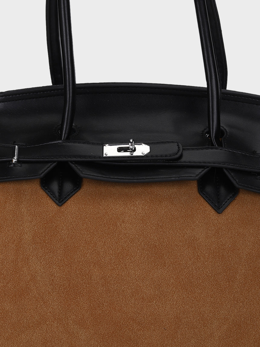 Henry Beige Tote Bag