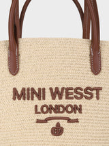 Beach Please Beige Tote Bag