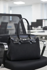 Henry Black Tote Bag