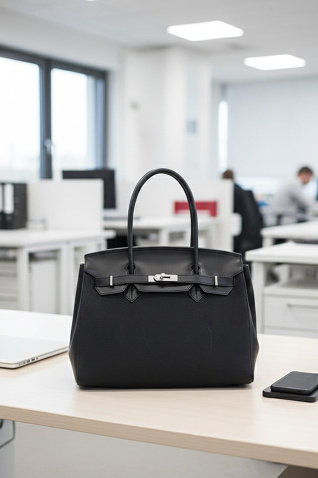 Henry Black Tote Bag