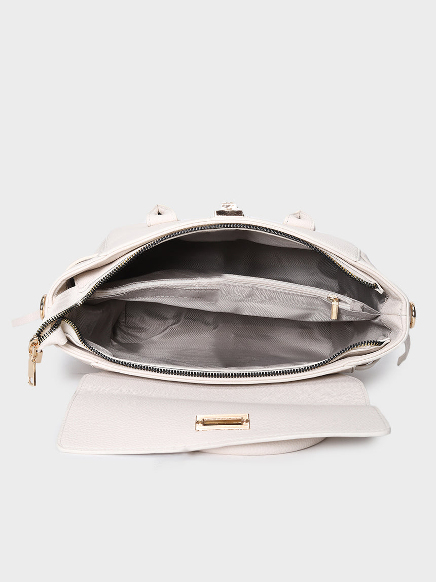 Blair White Handbag