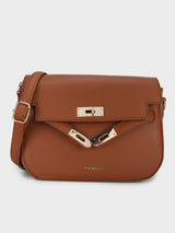 Mila Brown Sling Bag