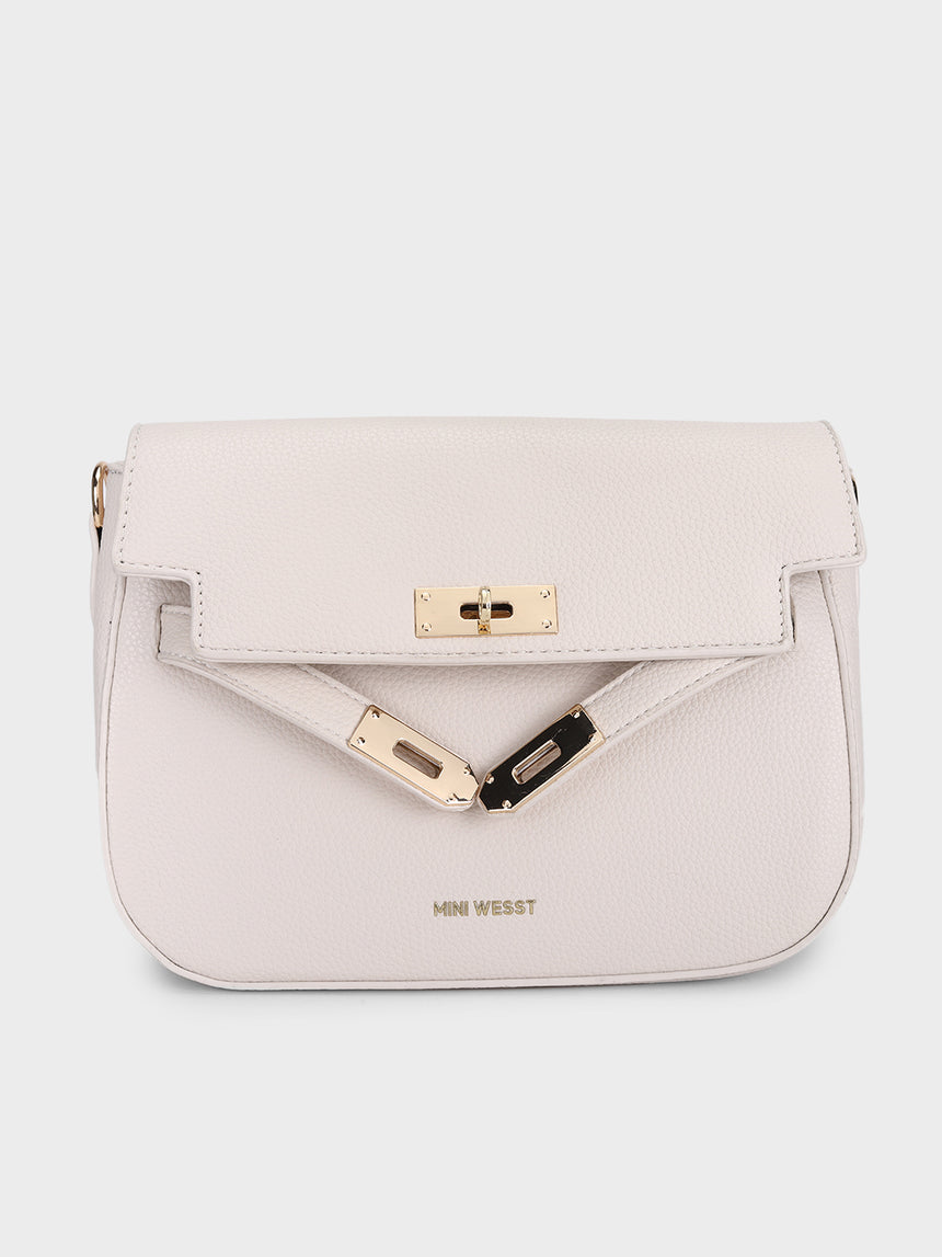 Mila Off White Sling Bag