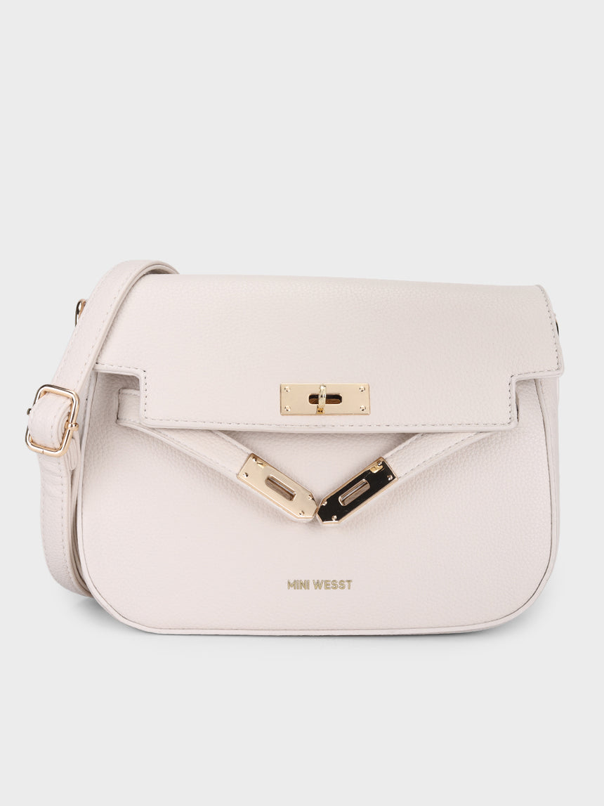Mila Off White Sling Bag