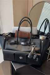 Hugo Jumbo Black Tote