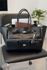 Hugo Jumbo Black Tote