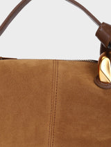Blake Suede Beige Handbag