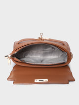 Mila Brown Sling Bag