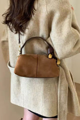 Blake Suede Beige Handbag