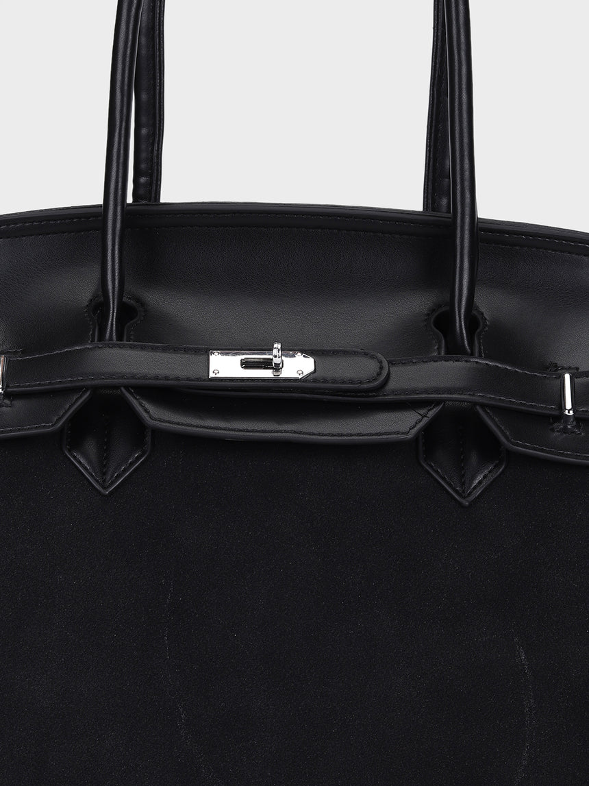 Henry Black Tote Bag