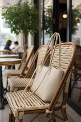 James Off White Tote Bag