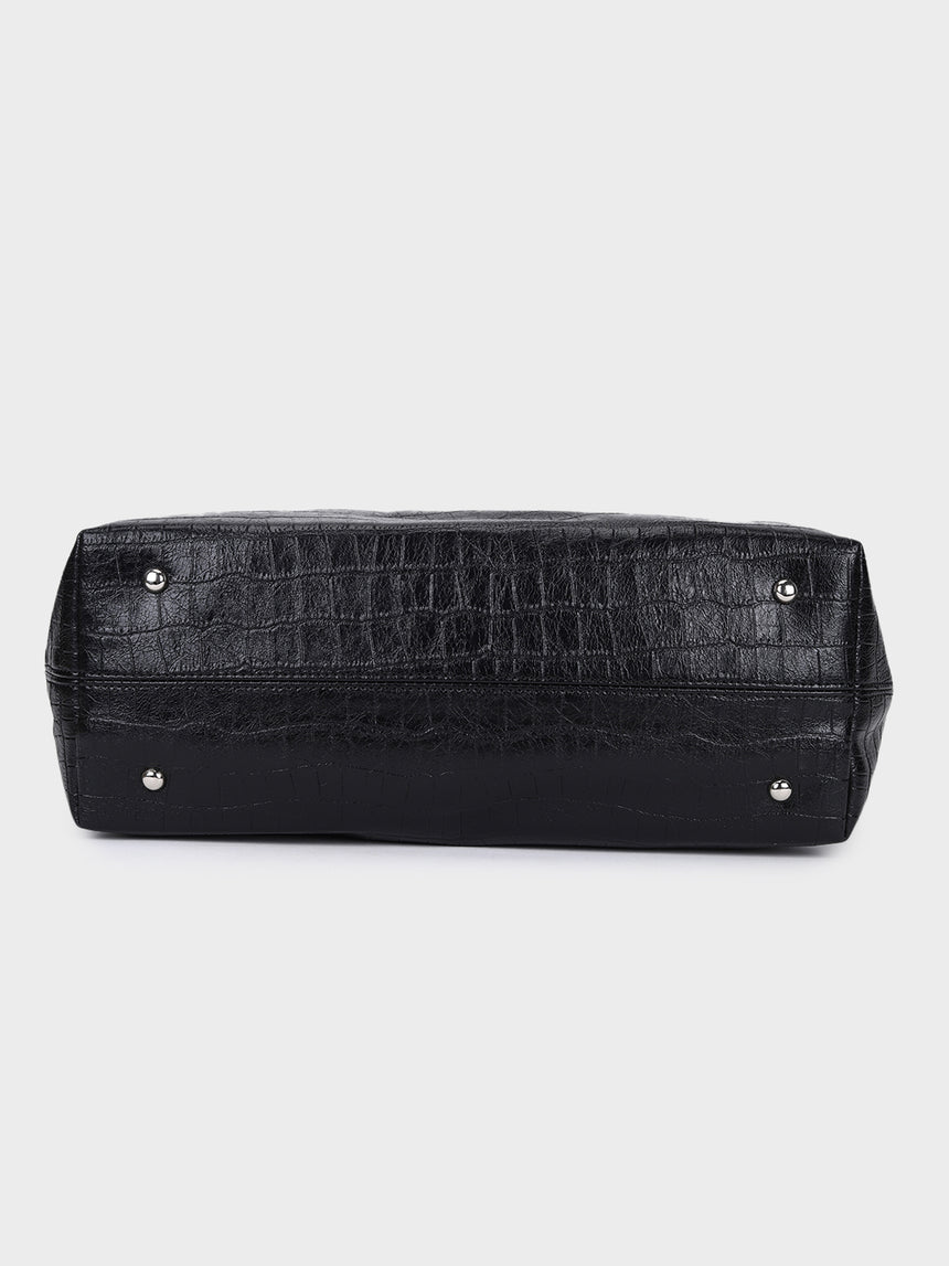 James Black Tote Bag