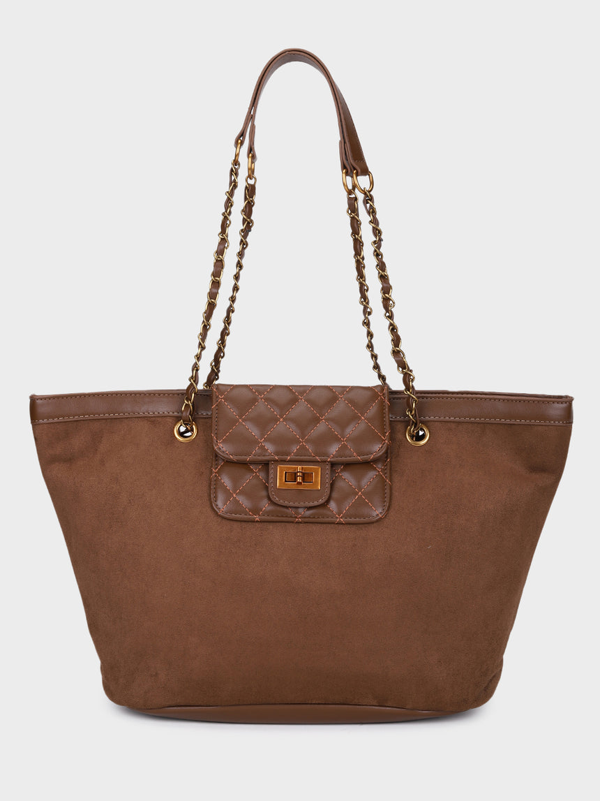 Alfredo Brown Tote