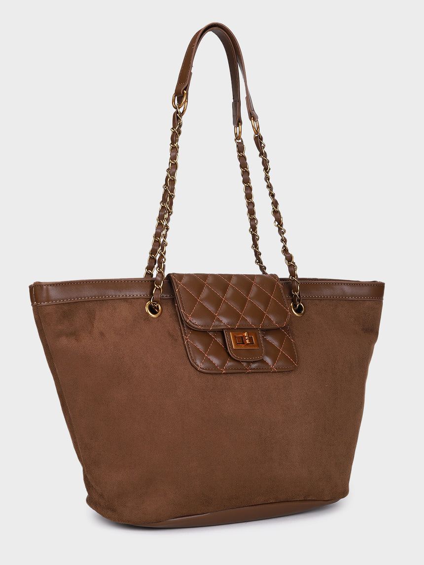 Alfredo Brown Tote