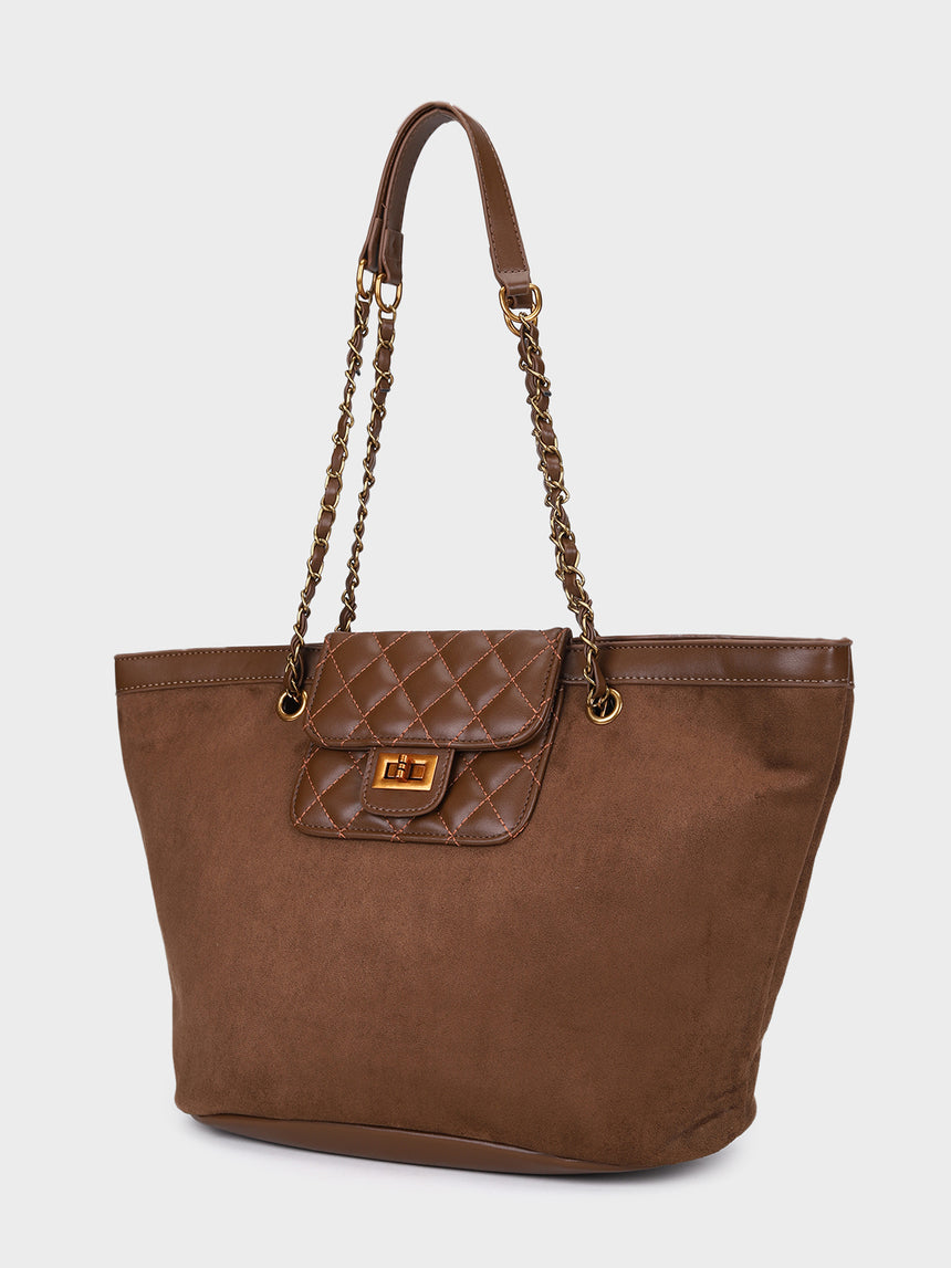 Alfredo Brown Tote
