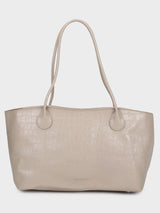 James Off White Tote Bag