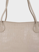 James Off White Tote Bag