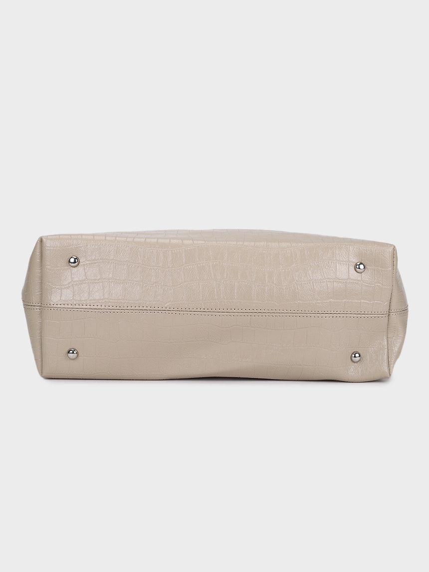 James Off White Tote Bag