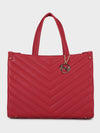 Hudson Maroon Tote