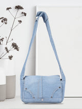 Denim Pocket Sling Bag