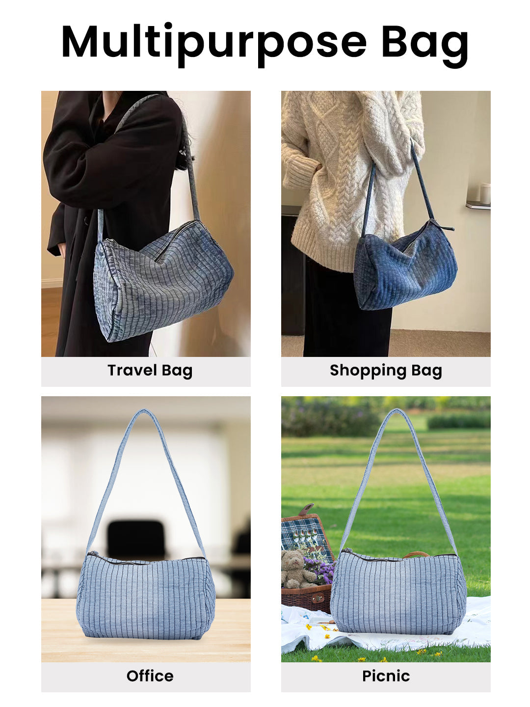 The Denim Murphy Bag