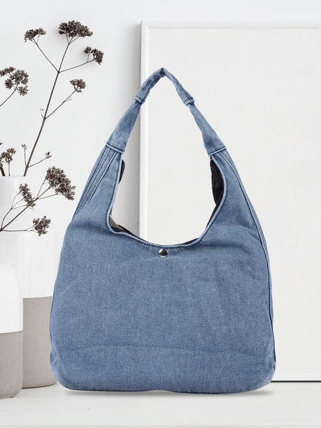 Denim Armhoulder Bag