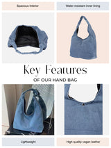 Denim Armhoulder Bag