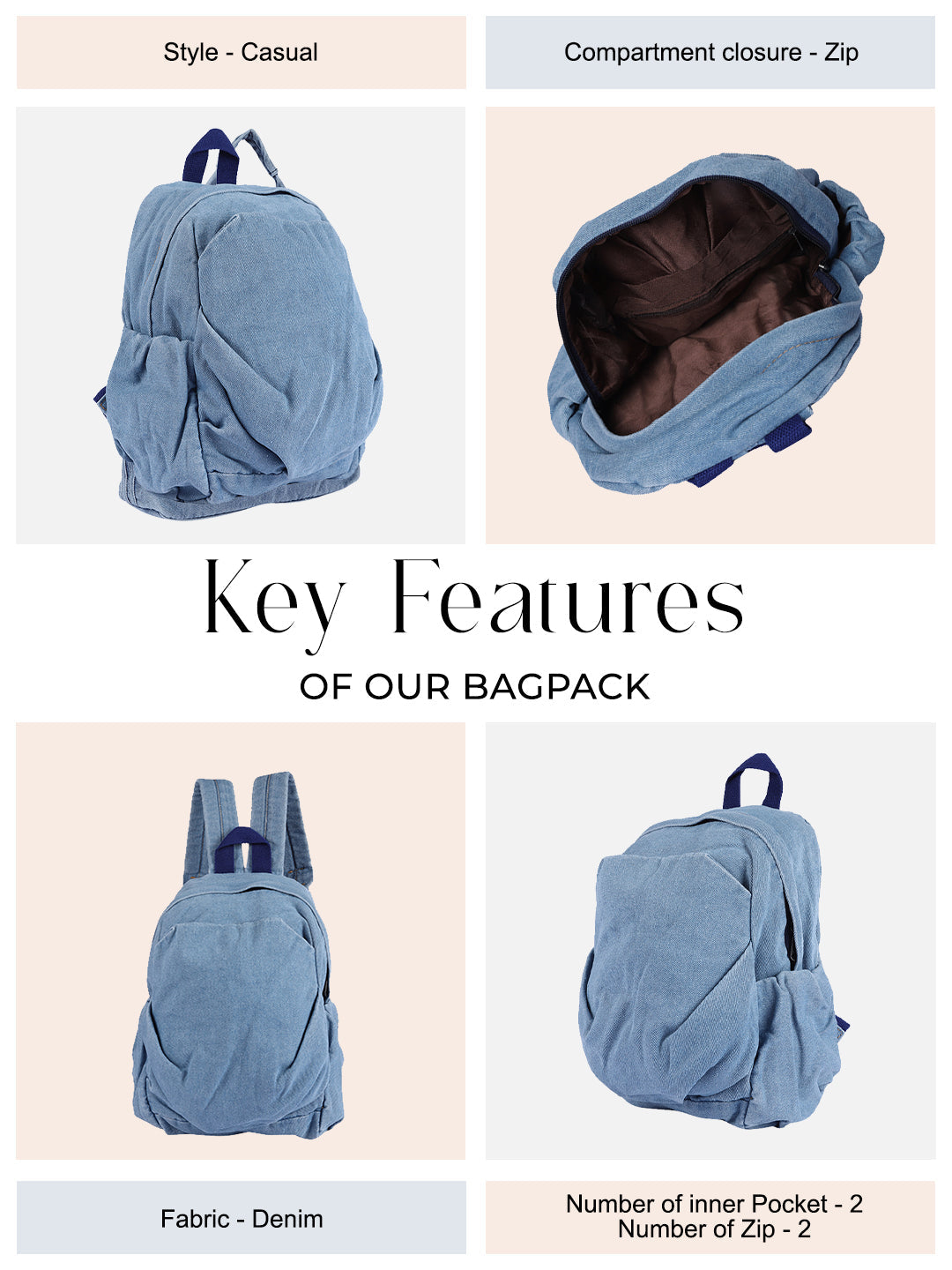 Denim Classic Backpack