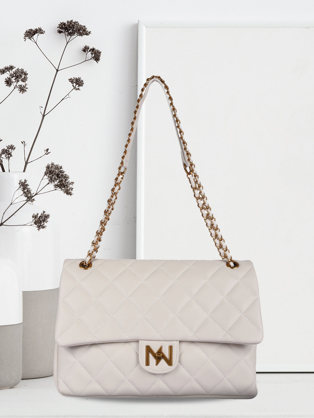 Jacqueline Shoulder Bag Beige Elegant Daily Bag – Miniwesst