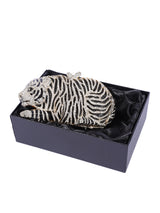 Tiger Crystal Clutch