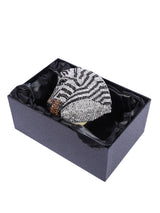 Zebra Crystal Clutch