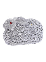 Rabbit Crystal Clutch