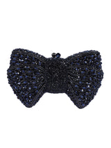 Bow Crystal  Clutch