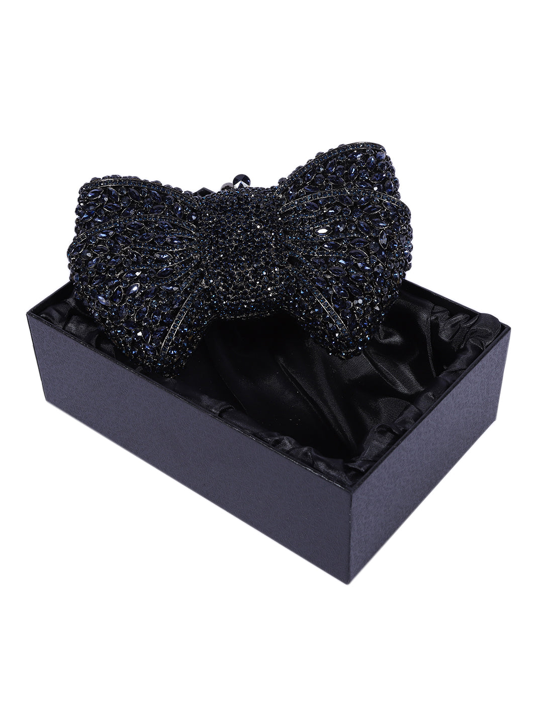 Bow Crystal  Clutch