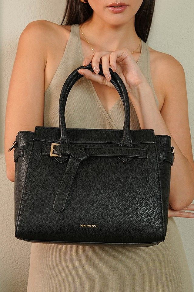 Thea Black Handbag