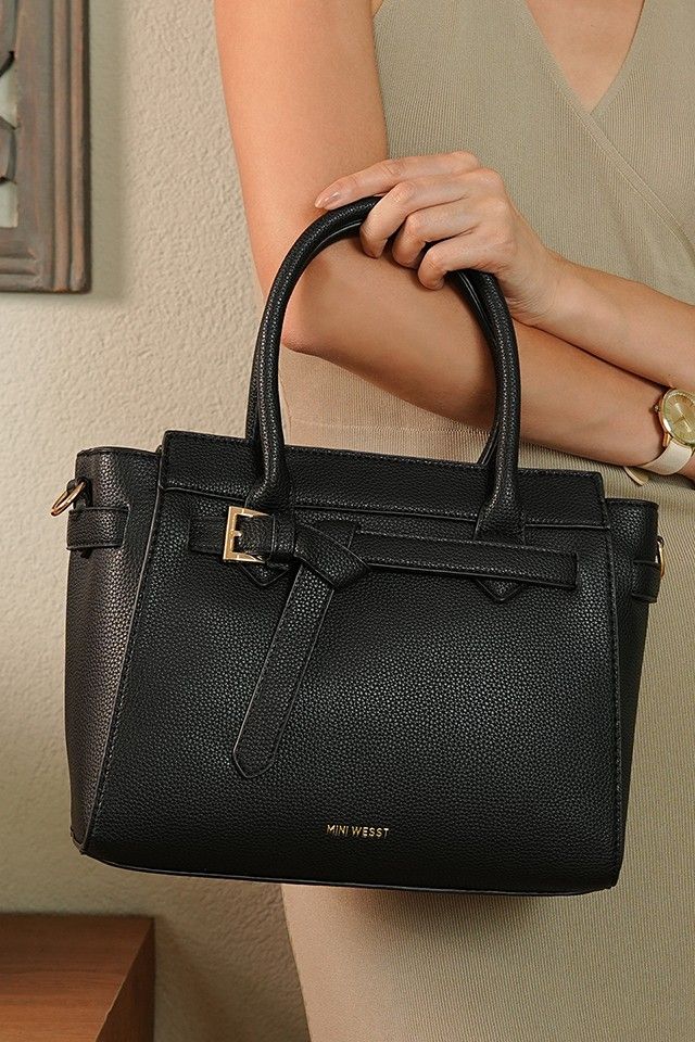 Thea Black Handbag