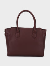 Thea Maroon Handbag