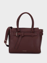 Thea Maroon Handbag