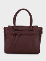 Thea Maroon Handbag
