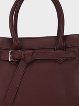 Thea Maroon Handbag