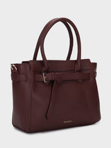 Thea Maroon Handbag