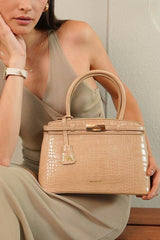 Sarah Beige Handbag