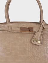Sarah Beige Handbag