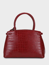 Sarah Maroon Handbag