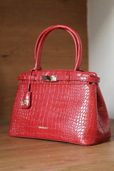 Sarah Maroon Handbag