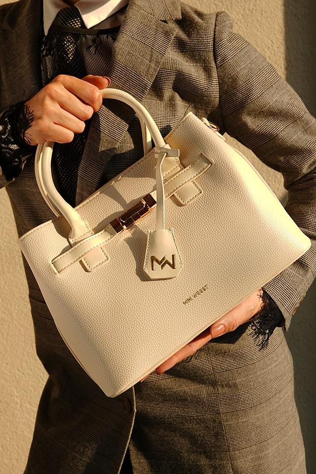 Zurich Off-White Handbag