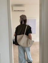 Daisy Off-White Totebag