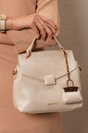 Zaria Off-White Handbag