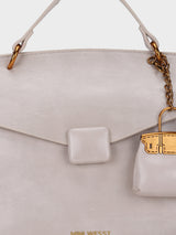 Zaria Off-White Handbag