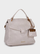 Zaria Off-White Handbag